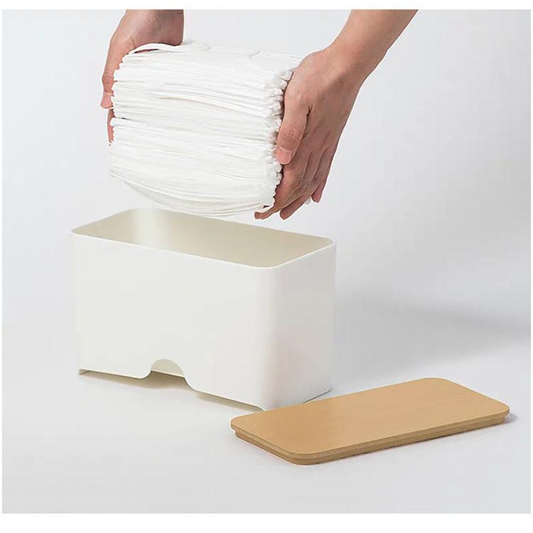 マスクケース マスク入れ ボックス Box ディスペンサーマスク 紙マスク 収納 省スペース ナチュラル おしゃれ シンプル 北欧 木目調 お気に入り リビング