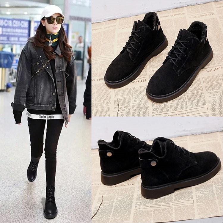 ブーツ ショートブーツ レディース シューズ 靴 レースアップ ムートンブーツ 美脚 ムートンスニーカー 冬 厚底 裏起毛 防寒 スニーカー Llxz 06 Loloヤフーショップ 通販 Yahoo ショッピング