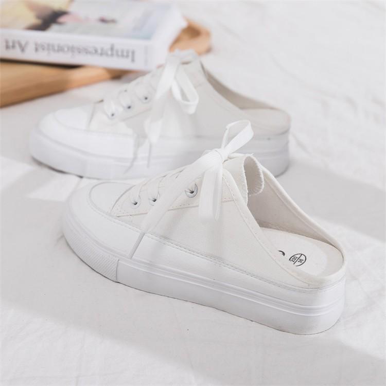 かかとなし サンダル スニーカー レディース 靴 シューズ サボサンダル 厚底 スリッポン 疲れない 歩きやすい 軽量 痛くない インソール ローカット 美脚 Llxz 21 Loloヤフーショップ 通販 Yahoo ショッピング