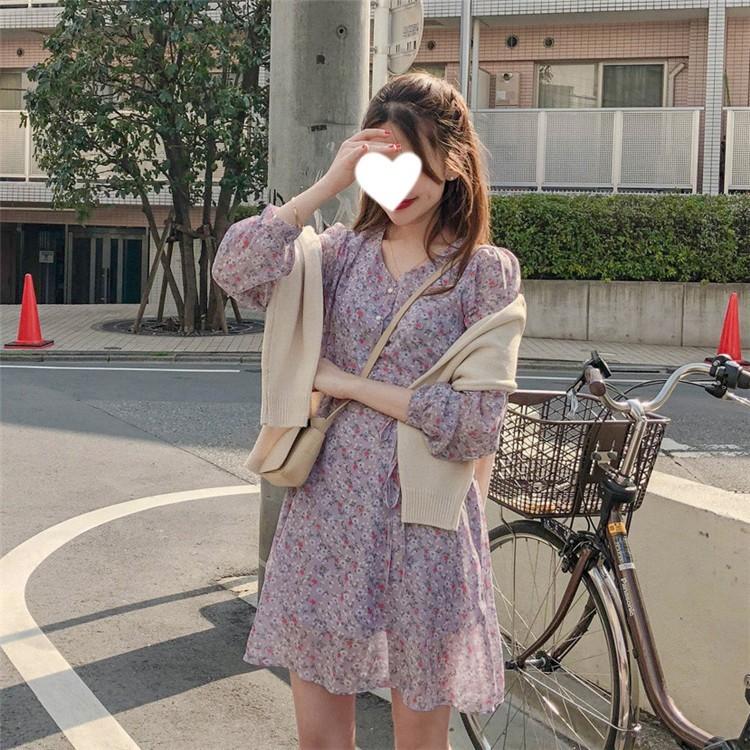 ワンピース 花柄 レディース 夏ワンピース シフォンワンピース 膝丈 韓国風 デート 着痩せ ショット丈ワンピース オシャレ 夏チュールワンピ Nxuv 13 Loloヤフーショップ 通販 Yahoo ショッピング