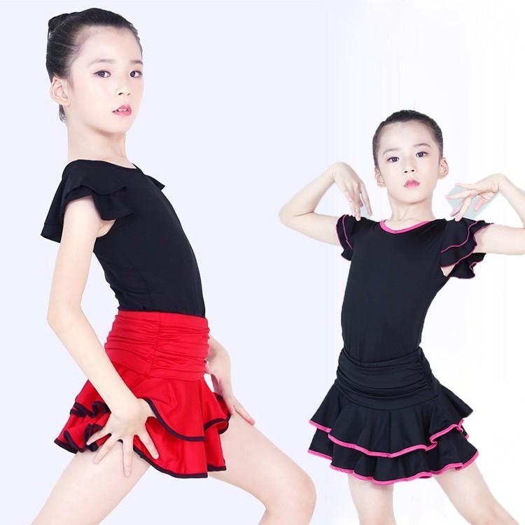 キッズ ラテンダンス衣装 練習着 ステージ衣装 二点セット オシャレ 社交ダンス 舞台衣装 練習着 子供 ダンスウェア 女の子 レッスン Trld 04 Loloヤフーショップ 通販 Yahoo ショッピング