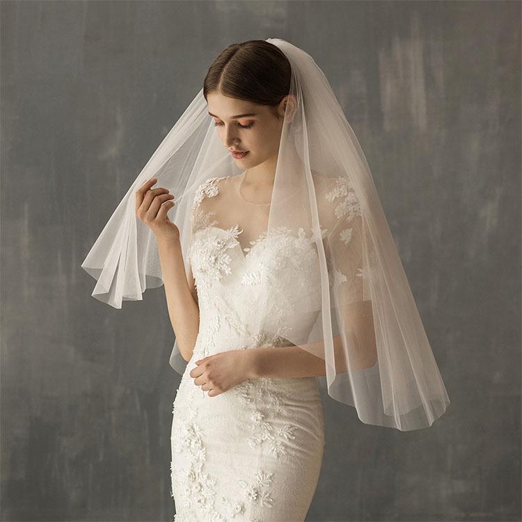 ウェディングベール ホワイト上品 ウエディングベール シンプル 花嫁 結婚式 フラワーベール 披露宴ウェディング小物 海外旅行 二次会 高級感 Wm Jhsp 05 Loloヤフーショップ 通販 Yahoo ショッピング