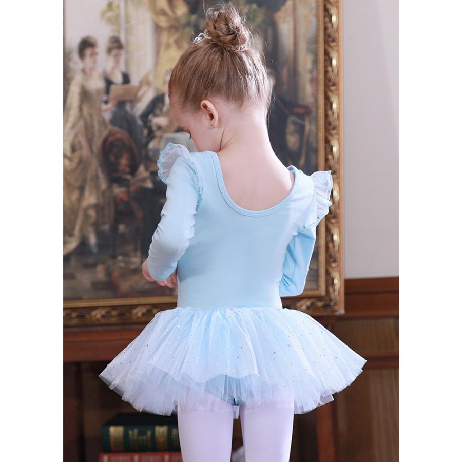バレエレオタード 子供 レオタード スカートあり 長袖 バレエ用品 練習着 発表会 演出服 ジュニア 新体操 レッスン着 秋 冬 チュチュスカート セット Xw Bl57 Loloヤフーショップ 通販 Yahoo ショッピング