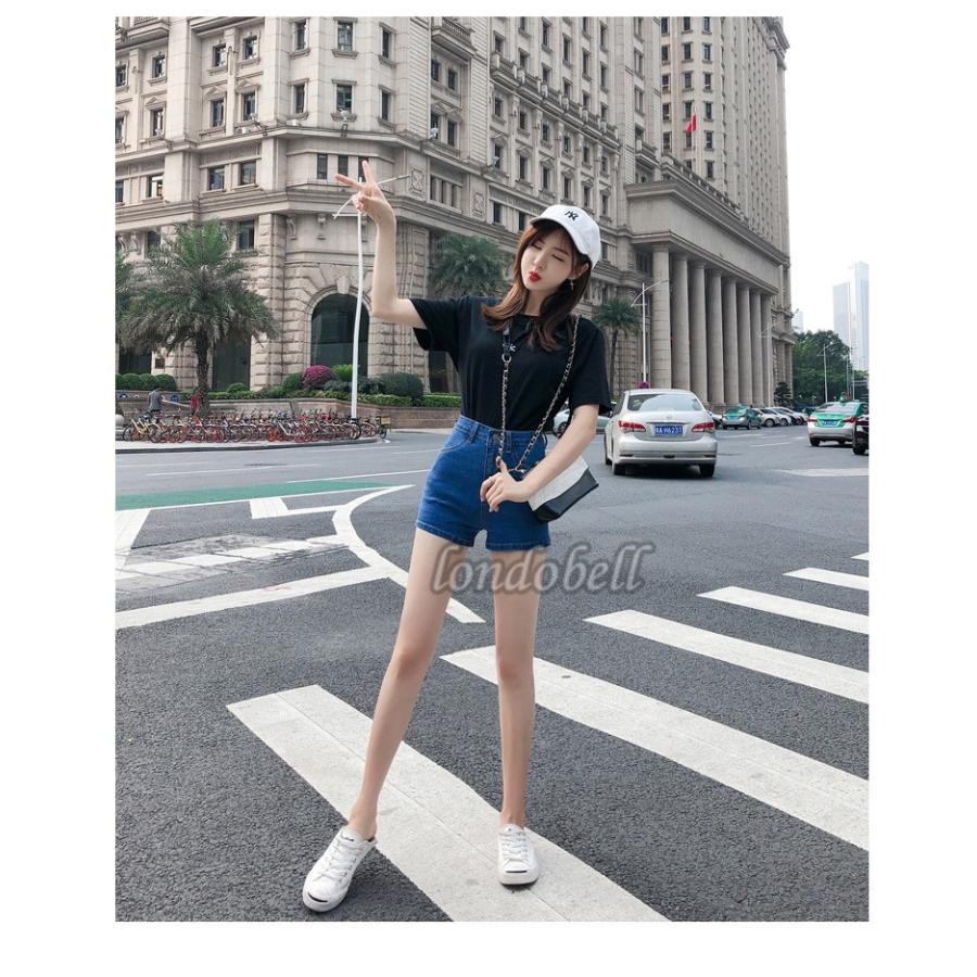 タイトパンツ ショートパンツ デニムパンツ ホットパンツ レディース ハイウエスト 無地 マイクロミニ 短パン セクシー 女性用 美尻 スタイリッシュ 脚長 Ls 3590 ロンドベルshop 通販 Yahoo ショッピング