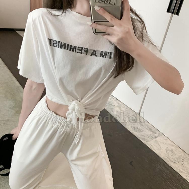 ダンス 衣装 ヒップホップ レディース 半袖 クルーネック Tシャツ ショート丈 ヘソ出しトップス 英字柄 ゆったり カジュアル 美シルエット 細身 女性用 30代 Ls 5909 ロンドベルshop 通販 Yahoo ショッピング