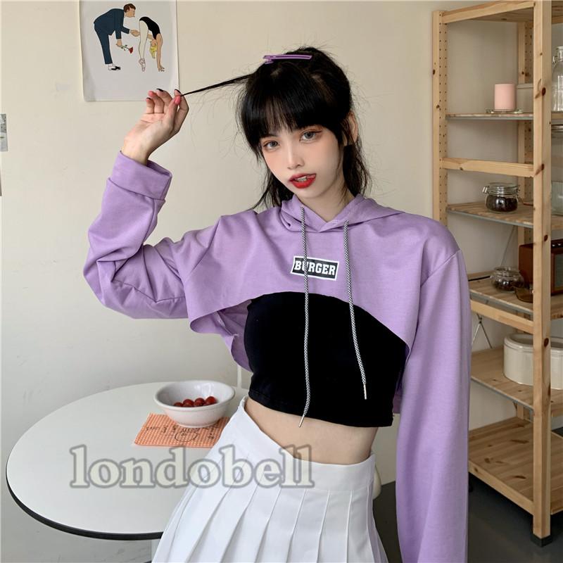 ヒップホップ ダンス衣装 パーカー レディース 長袖 プルオーバー 胸出し ショート丈 ヘソ出し トップス Hiphop トレーナー 演出 舞台 ゆったり 着痩せ セクシー Ls 6445 ロンドベルshop 通販 Yahoo ショッピング