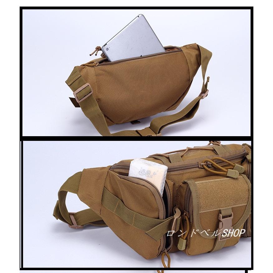 ウエストバッグ ウエストポーチ ヒップバッグ ボディバッグ メンズ ランニングバッグ ウオーキング 釣り 多機能バッグ 自転車バック アウトドア おしゃれ Ls 6602 ロンドベルshop 通販 Yahoo ショッピング