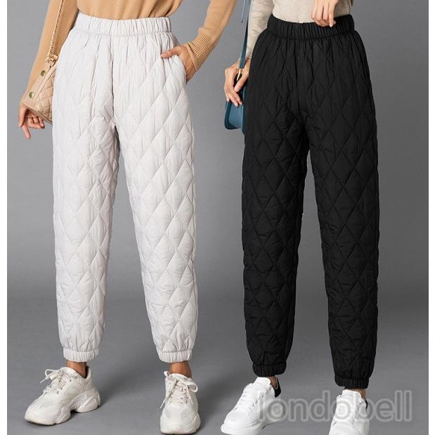 4color ダウンパンツ レディース ボトムス 防寒着 長ズボン ロングパンツ ウエストゴム カジュアル キルティングパンツ テーパードパンツ 保温性抜群 秋冬 Ls 9846 ロンドベルshop 通販 Yahoo ショッピング