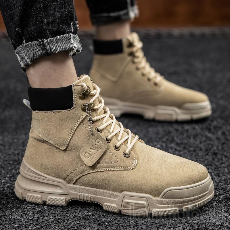 3color マーティンブーツ ワークブーツ メンズ ハイカットスニーカー レースアップ カジュアル フラットシューズ ショートブーツ イギリス風 紳士靴 歩きやすい Ls 9933 ロンドベルshop 通販 Yahoo ショッピング