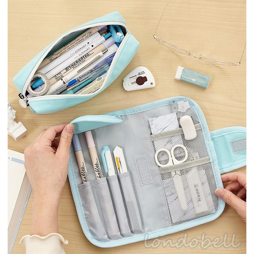 ペンケース 筆箱 おしゃれ かわいい シンプル 韓国 筆ばこ 中学校 高校 小学校 男子 女子 男女兼用 筆記用具 小物入れ スタディプランナー 文房具 ギフト 4色 Lsn 4411 ロンドベルshop 通販 Yahoo ショッピング