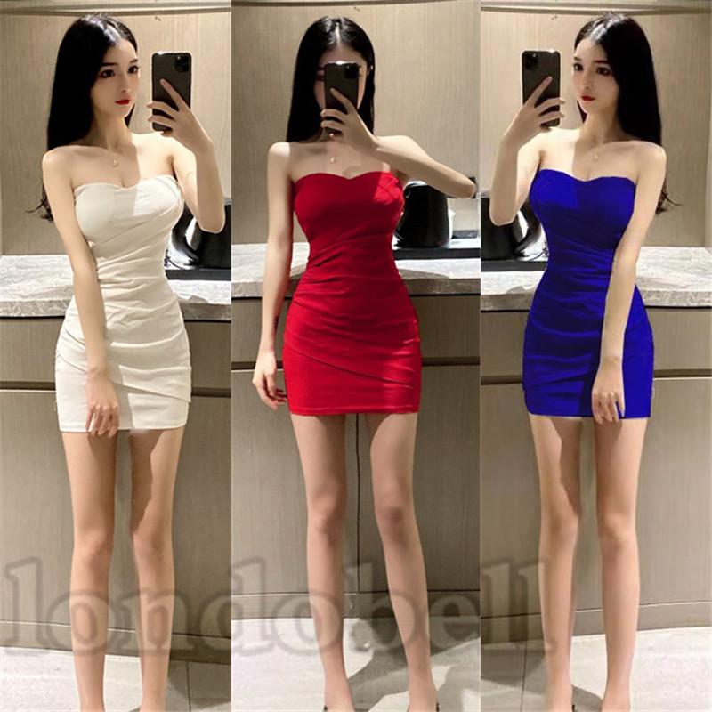 ベアトップワンピース ボディコン ノースリーブ ミニワンピース レディース 夏新作 タイトワンピース セクシー キャバドレス 女性用 代30代 Lsn 8772 ロンドベルshop 通販 Yahoo ショッピング