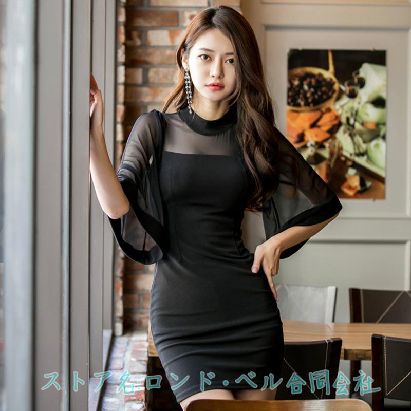 フレアスリーブ シースルー切り替え ワンピース シンプル ミニワンピース タイトワンピース ボディコン ヒップラップ パーディードレス 飲み会 結婚式 二次会 Niu 2641 ロンドベルshop 通販 Yahoo ショッピング