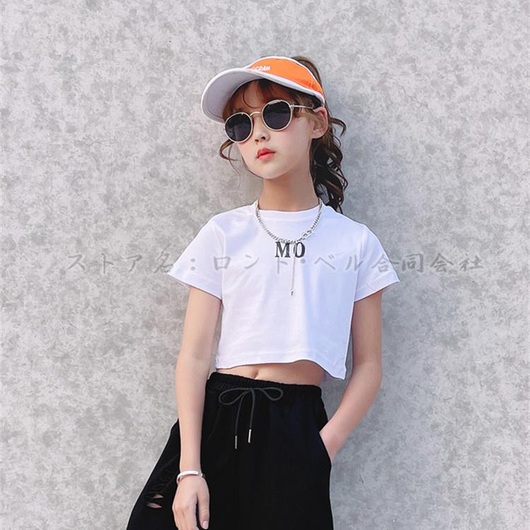 100-160cm キッズ トップス 韓国子供服 女の子 Tシャツ コットン
