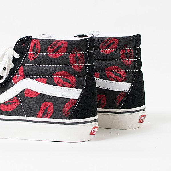 靴 VANS SK8-HI HOTLIPS 28cm Vans Vault X Horween Leather SK8-Hi Cup LX 'Black White
