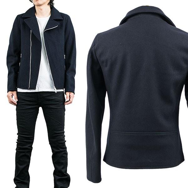 Audience（オーディエンス） ライダースジャケット メルトン ピュア