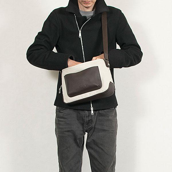 帆布×牛革 トートバッグ 2way TOTE BAG ダブルス DOUBLES ハーヴェスト 