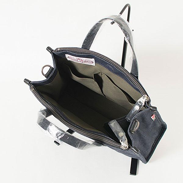 DOUBLES（ダブルス） カイハラデニム ハンドバッグ 2way HAND BAG