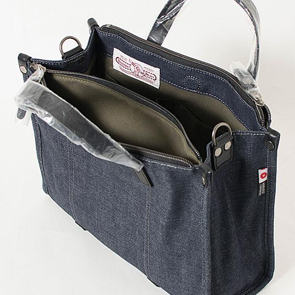DOUBLES（ダブルス） カイハラデニム ハンドバッグ 2way HAND BAG