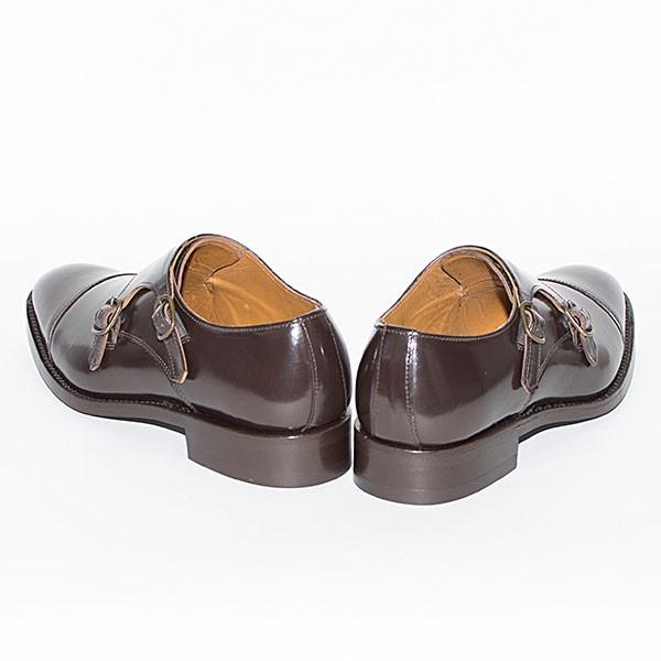 ダブルモンクストラップ 革靴 DOUBLE MONK STRAP LEATHER SHOE