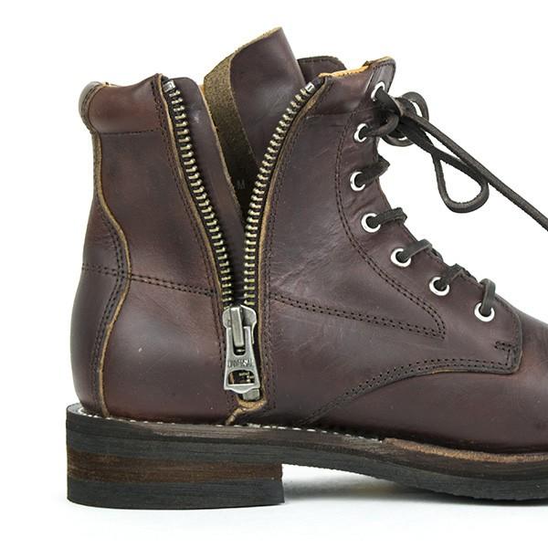 ワークブーツ SLOW WEAR LION スローウェアライオン ホーウィン社クロムエクセルレザー HORWEEN CHROMEXCEL LEATHER MID BOOT｜london-game｜06