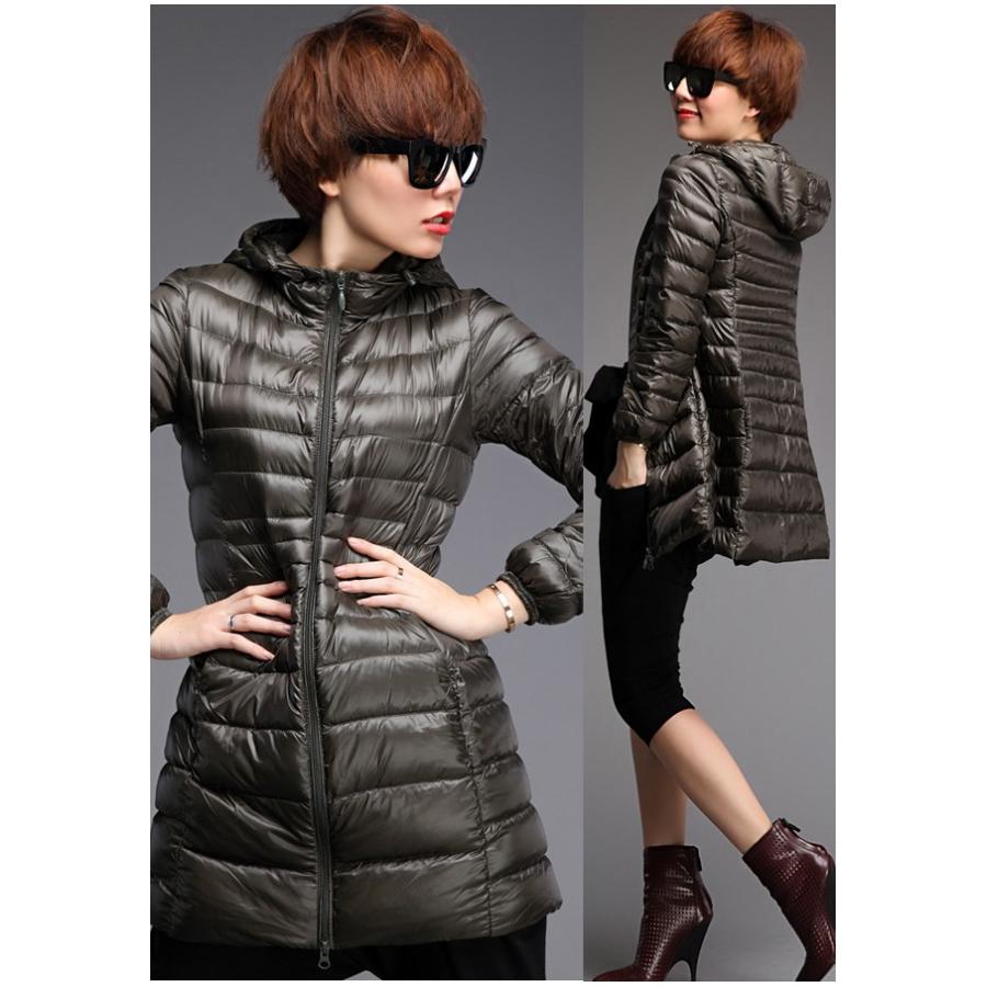 ジャケット アウター ダウンジャケット ロング丈 あったか 大きいサイズ 秋冬 防寒対策 雪 ジャケット ダウンコート レディース 薄型軽量 タイト カラー豊富 x London Bridge 通販 Yahoo ショッピング