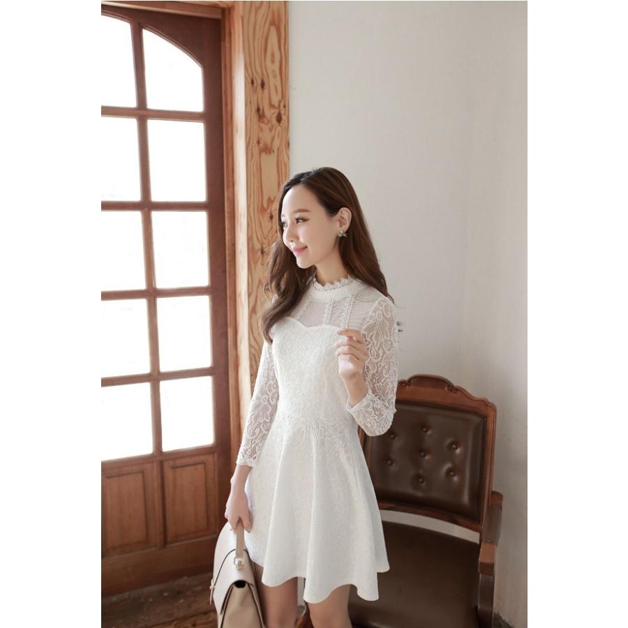 ワンピース ショート丈 ミニ丈 長袖 結婚式 パーティードレス ワンピース ショート丈 ミニ丈 長袖 結婚式 パーティードレス