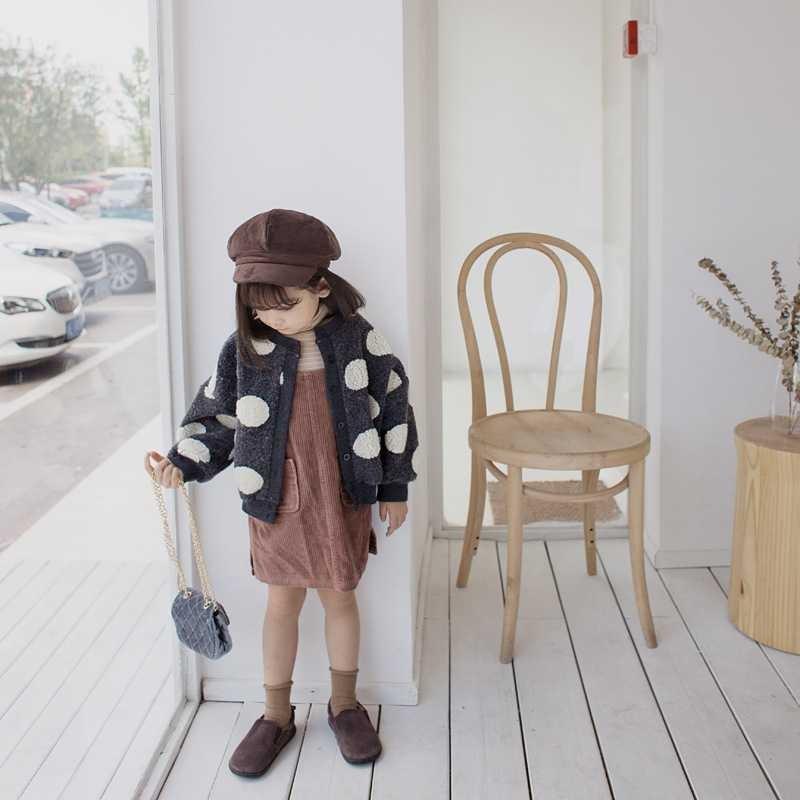 ベビー キッズ マタニティ 子ども服 シューズ 子ども服 女の子 カーディガン ニット 水玉 厚地カーディガンドット 女の子 トドラー 保育園 幼稚園 ナチュラル|londonbridge|04