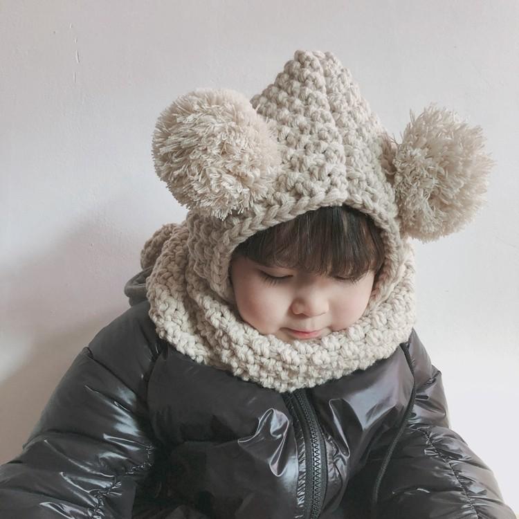 子ども服 ニット帽 ベビー 帽子 くまみみニット帽 マフラー 1 10歳 冬 クマ 0 1歳 アウトドア ぼうし 女の子 男の子 お出かけ 幼児 キッズ 贈り物 送料無料 x London Bridge 通販 Yahoo ショッピング