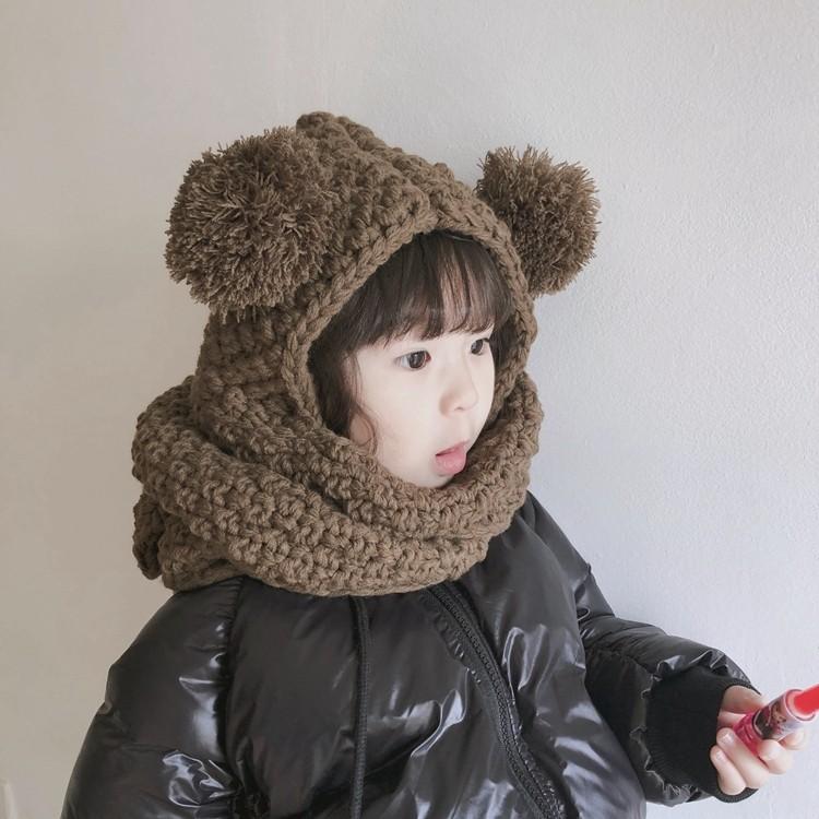 子ども服 ニット帽 ベビー 帽子 くまみみニット帽 マフラー 1 10歳 冬 クマ 0 1歳 アウトドア ぼうし 女の子 男の子 お出かけ 幼児 キッズ 贈り物 送料無料 x London Bridge 通販 Yahoo ショッピング
