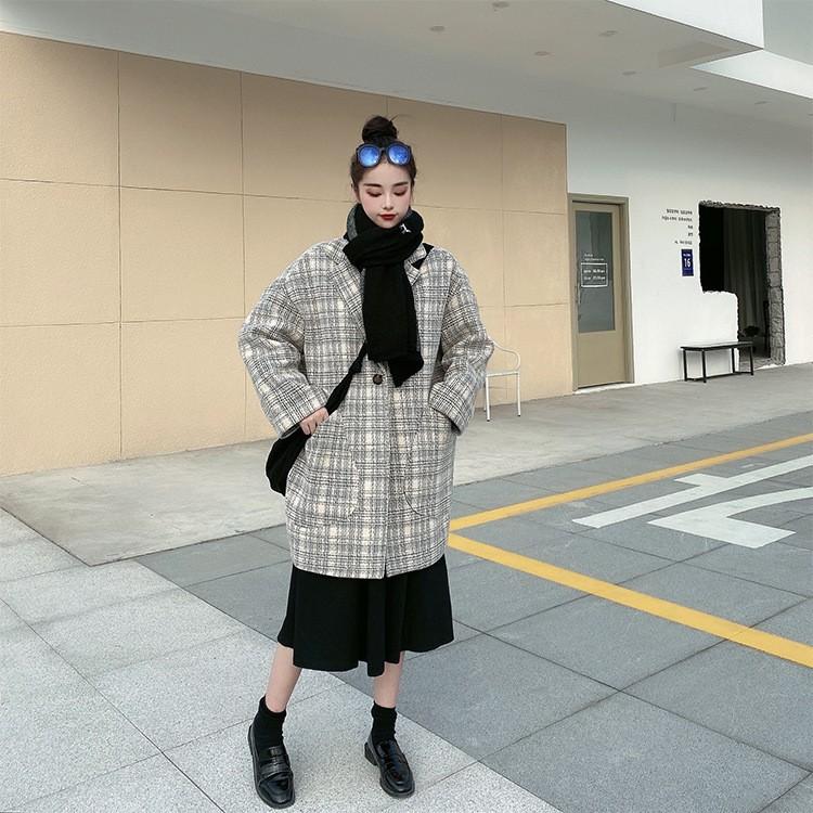 アウター コート チェスターコート レディース 冬セール ロング丈 チェック柄 春物 ゆったり 体系カバー Xl Xxxxl ラシャコート送料無料 x London Bridge 通販 Yahoo ショッピング