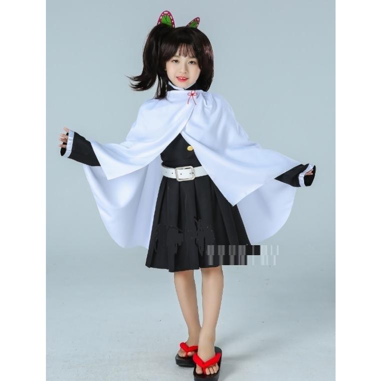 栗花落 カナヲ つゆり カナヲ コスプレ 子供 キッズ用 キッズ ジュニア服 なりきりキッズ 鬼 滅 刃風 クリスマス ハロウィン プレゼント ギフト  : tagx12238 : London Bridge - 通販 - Yahoo!ショッピング