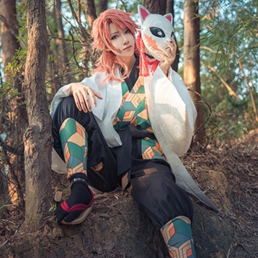 大人用 錆兎 さびと コスプレ 鬼 衣装 x コスチューム Bridge 大人用 コスチューム London 刃 London 滅