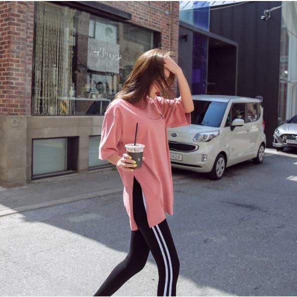 ボトムス レディース サイドラインレギンス スキニー パンツ スウェット スパッツ 韓国ファッション x London Bridge 通販 Yahoo ショッピング