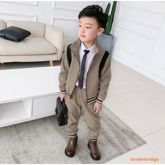 子供服 キッズ スーツ セットアップ 男の子 キッズサイズ 子供サイズ 上下セット ブルゾン ジャケット フォーマル x 90 140cm 入園入学 卒園卒業 x London Bridge 通販 Yahoo ショッピング