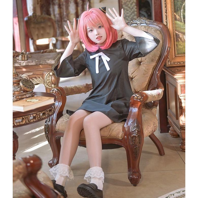 アーニャ コスプレ ワンピース 普段着 子供 子ども キッズ 生地 コスチューム 衣装 なりきり お出かけ 送料無料 クリスマス ハロウィン x London Bridge 通販 Yahoo ショッピング