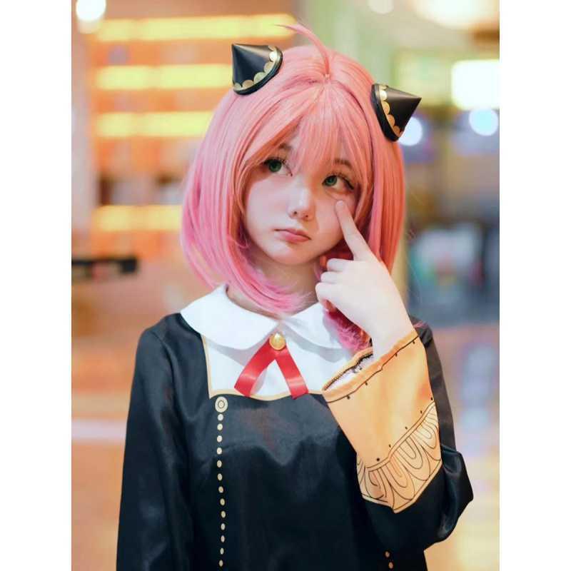 アーニャ コスプレ ワンピース ウイッグ付 制服 イーデン 子供 子ども 