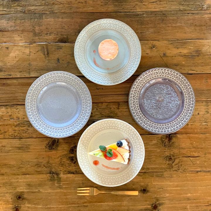 レース柄 リム ケーキ皿 取皿 17cm (4色セット)単品よりお買い得 食器 洋食器 日本製 美濃焼 おしゃれ お皿 皿 食器 プレート 陶器 洋食器 取り皿 ケーキ皿 :fd2-4pcs:窯元ロングアイランド - 通販 - Yahoo!ショッピング レース柄 リム ケーキ皿 取皿 17cm (4色セット)単品よりお買い得 食器 洋食器 日本製 美濃焼 おしゃれ お皿 皿 食器 プレート 陶器 洋食器 取り皿 ケーキ皿 :fd2-4pcs:窯元ロングアイランド - 通販 - Yahoo!ショッピング