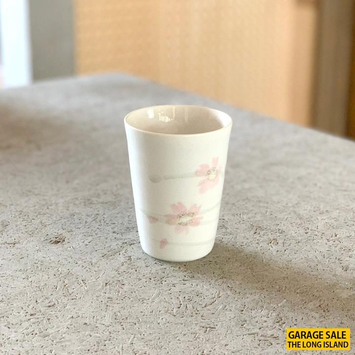 アウトレット フリーカップ さくら柄 湯 み コップ 日本製 おしゃれ 食器 オシャレ 陶器 美濃焼 カフェ風 モダン食器 おうちごはん かわいい Sdgs サステナブル G169 窯元ロングアイランド 通販 Yahoo ショッピング