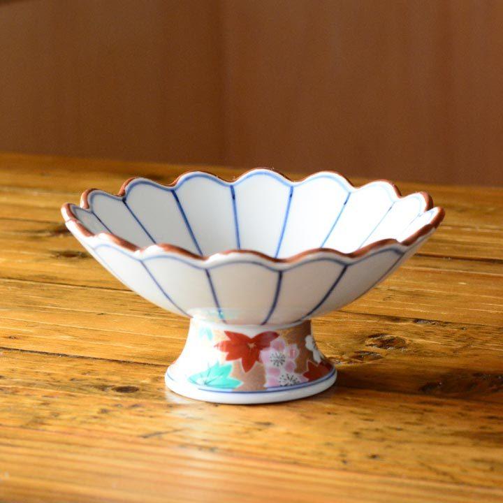 皿 お刺身 高台珍味 中鉢 和食器 おしゃれ デザート ボウル ボール