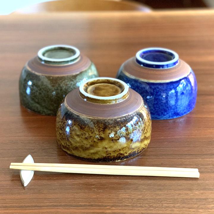 うどん鉢 どんぶり 3color(S) (3色セット) 単品よりお買い得 13cm 窯変