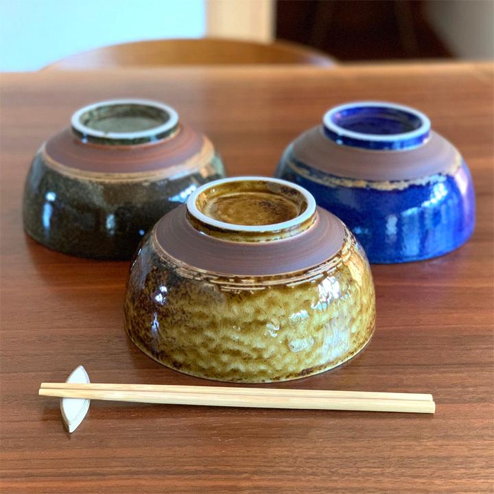 うどん鉢 どんぶり 3color (L) 19.5cm 窯変イラボ 和食器 伊羅保 丼