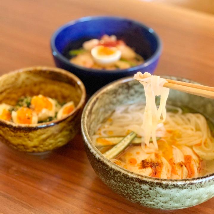 うどん鉢 どんぶり 3color (L) 19.5cm 窯変イラボ 和食器 伊羅保 丼ぶり 麺鉢 ラーメン鉢 大きめ 男性用 おしゃれ 食器 美濃焼 日本製｜long-greenlabel｜08