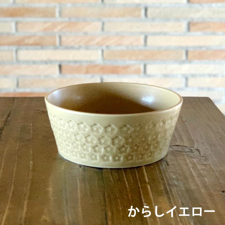 お皿 おしゃれ 印花(4色セット）食器セット 単品より お買い得 フルーツボウル 中鉢 おしゃれ ボウル 煮物鉢 サラダボウル スープボウル シリアル 13cm 日本製｜long-greenlabel｜09