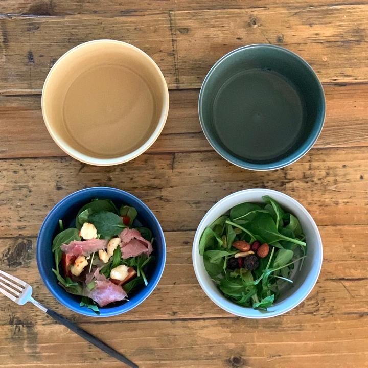 印花 フルーツボウル 13cm 中鉢 おしゃれ ボウル 煮物鉢 サラダボウル