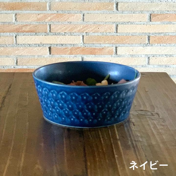 印花 フルーツボウル 13cm 中鉢 おしゃれ ボウル 煮物鉢 サラダボウル