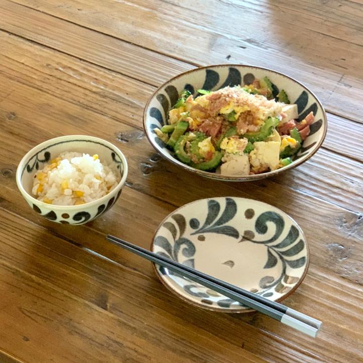 和食器 中皿 15cm 琉球 やちむ風 美濃焼 皿 お皿 プレート 丸皿 和食器 中皿 15cm 琉球 やちむ風 美濃焼 皿 お皿 プレート 丸皿