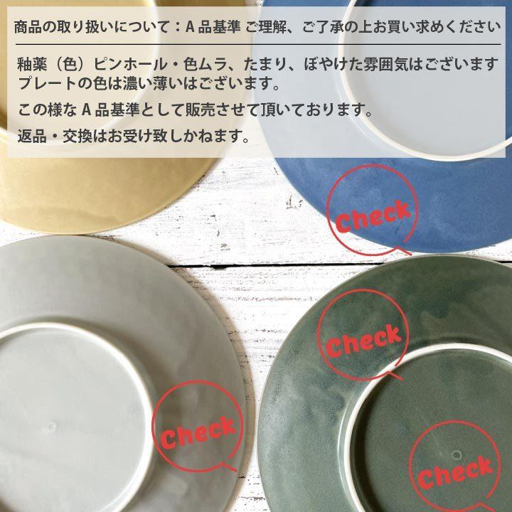 印花 プレート 25cm (4色セット）+ ケーキ皿 取皿 16.5cm（4色セット