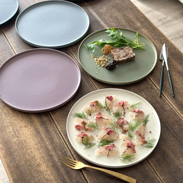 食器 おしゃれ 大皿 パスタ皿 ワンプレート お皿 フラット プレート