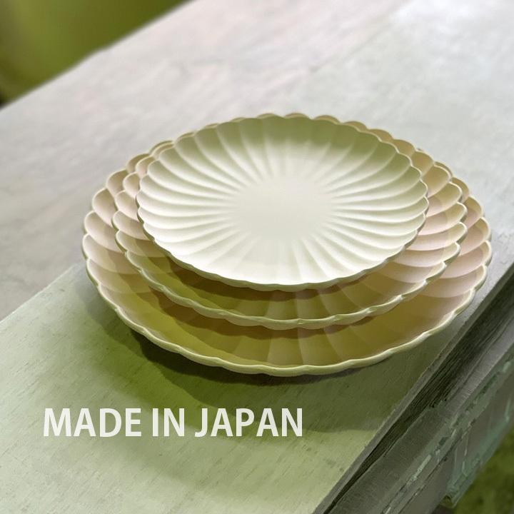 輪花 リンカ 花皿 15.5cm ケーキ皿 パン皿 食器 和モダン 花型 菊型