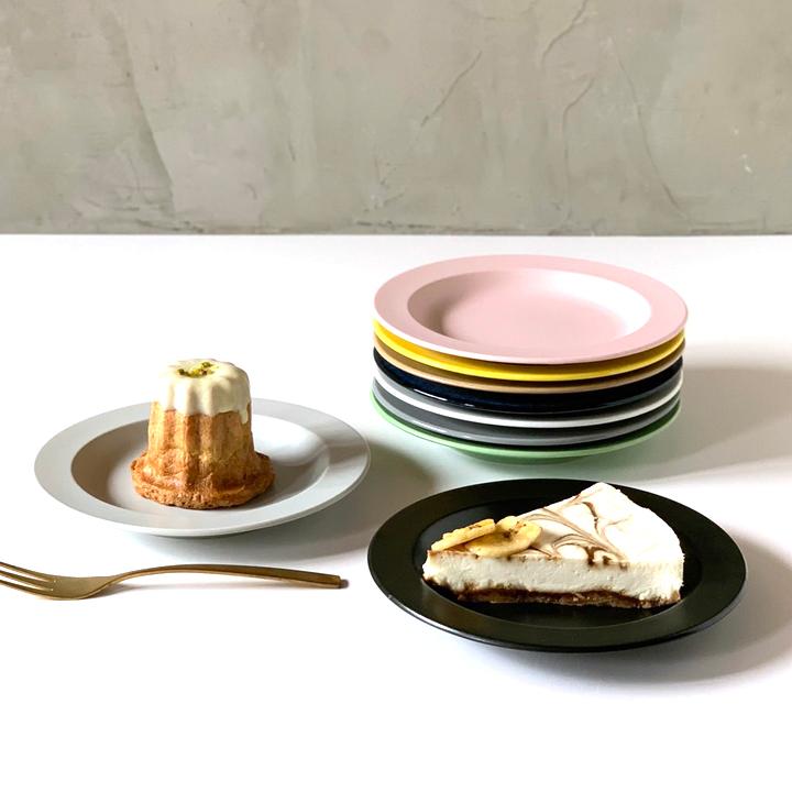 17.美品☆アビランド☆ティスル☆ケーキ皿デザートプレート6枚セット リモージュ アビランド プレート ピンクローズ D ディナー皿